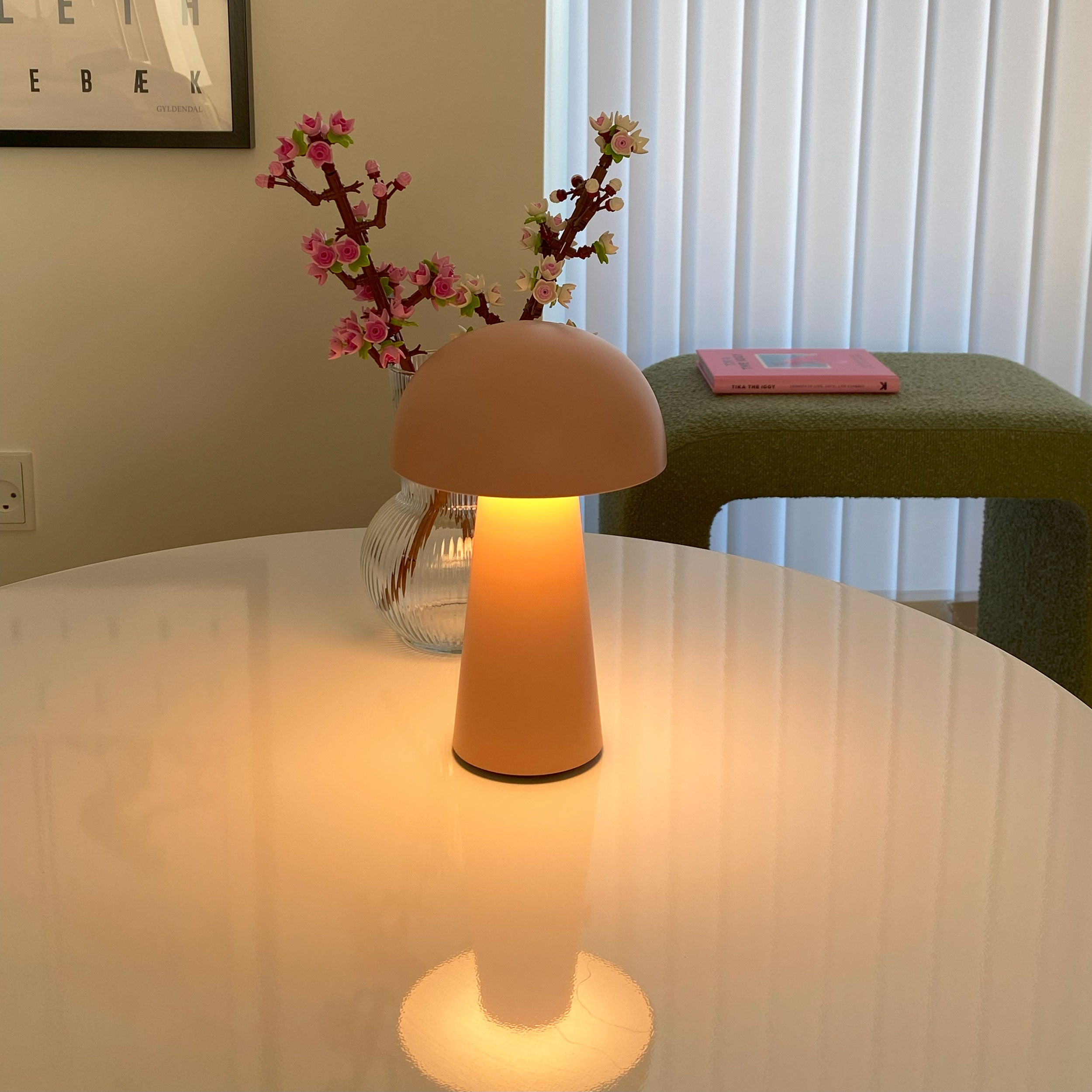Bordlampe Move Me lyserød