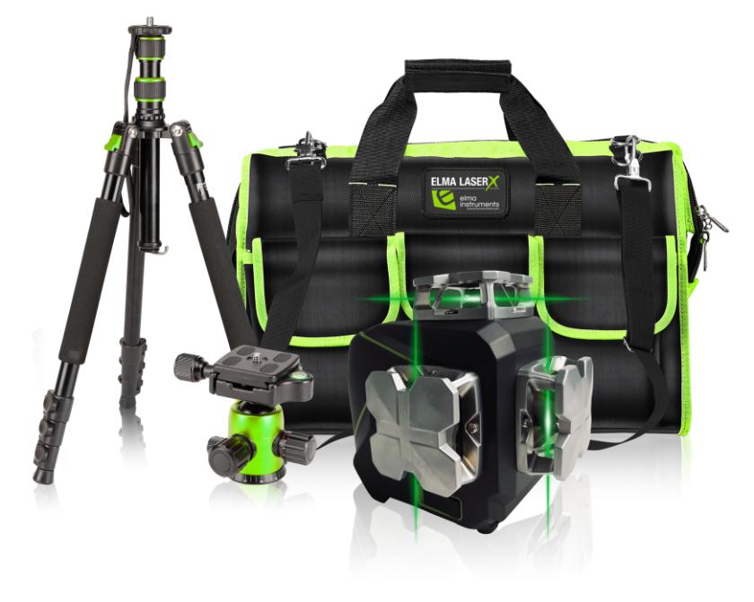ELMA LASER X360-3 KIT, LINJELASER SÆT