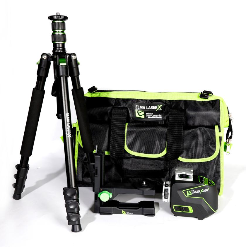 ELMA LASER X360-3 KIT, LINJELASER SÆT