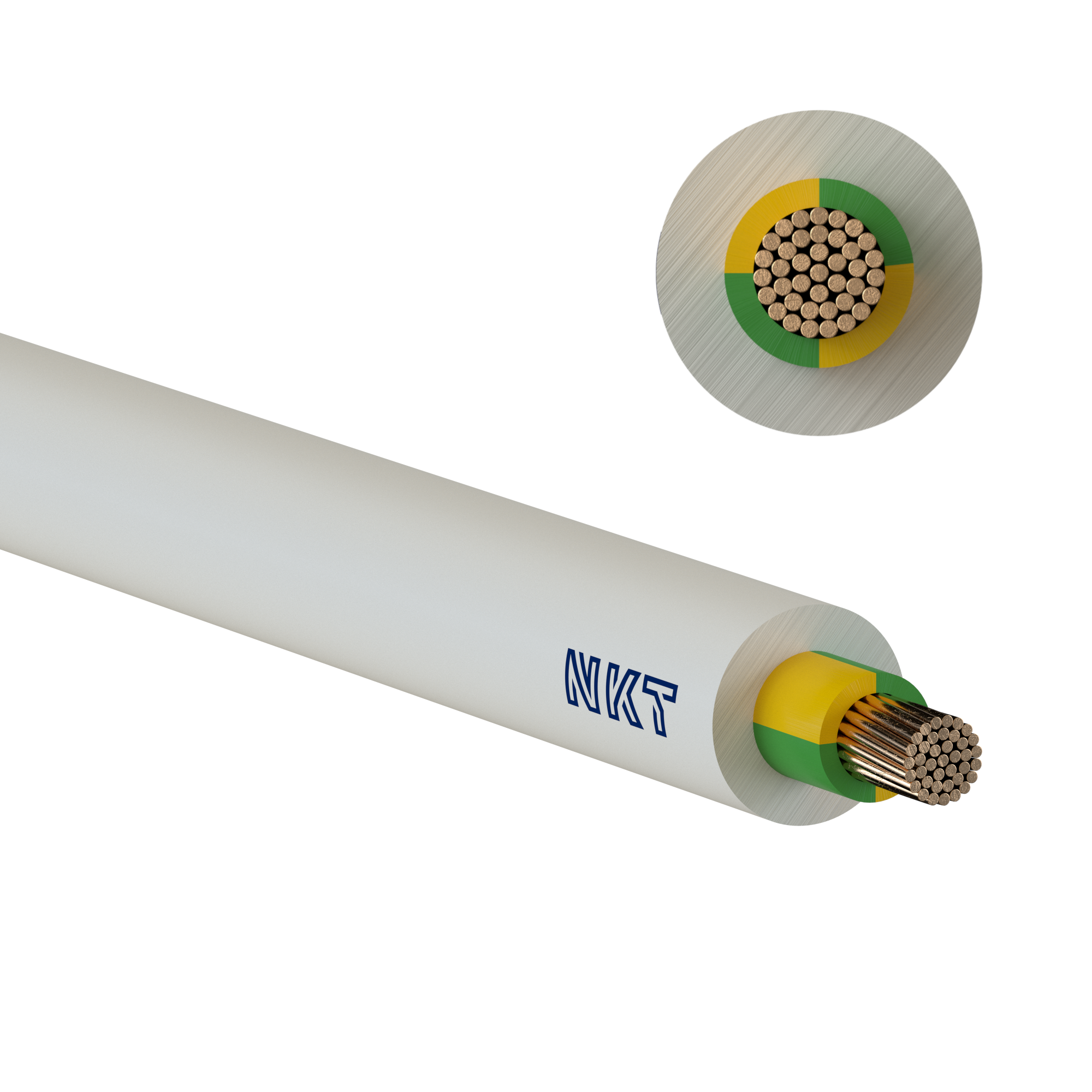 KABEL 1G6 NOIKLX 90 DCA LYSEGRÅ RG50