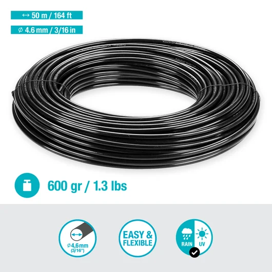 Gardena Micro-Drip-System fordelingsrør 4,6mm (3⁄16") 50m