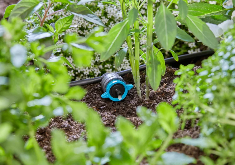 Gardena Micro-Drip-System justerbar rækkedrypvander, trykkompens