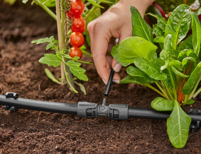 Gardena Micro-Drip-System reduktions T-stykke 13mm - 4,6mm