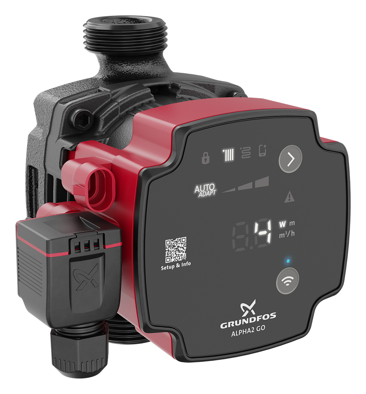 Grundfos ALPHA2 GO 15-75 130 220-240V 9H AG0 1/130mm