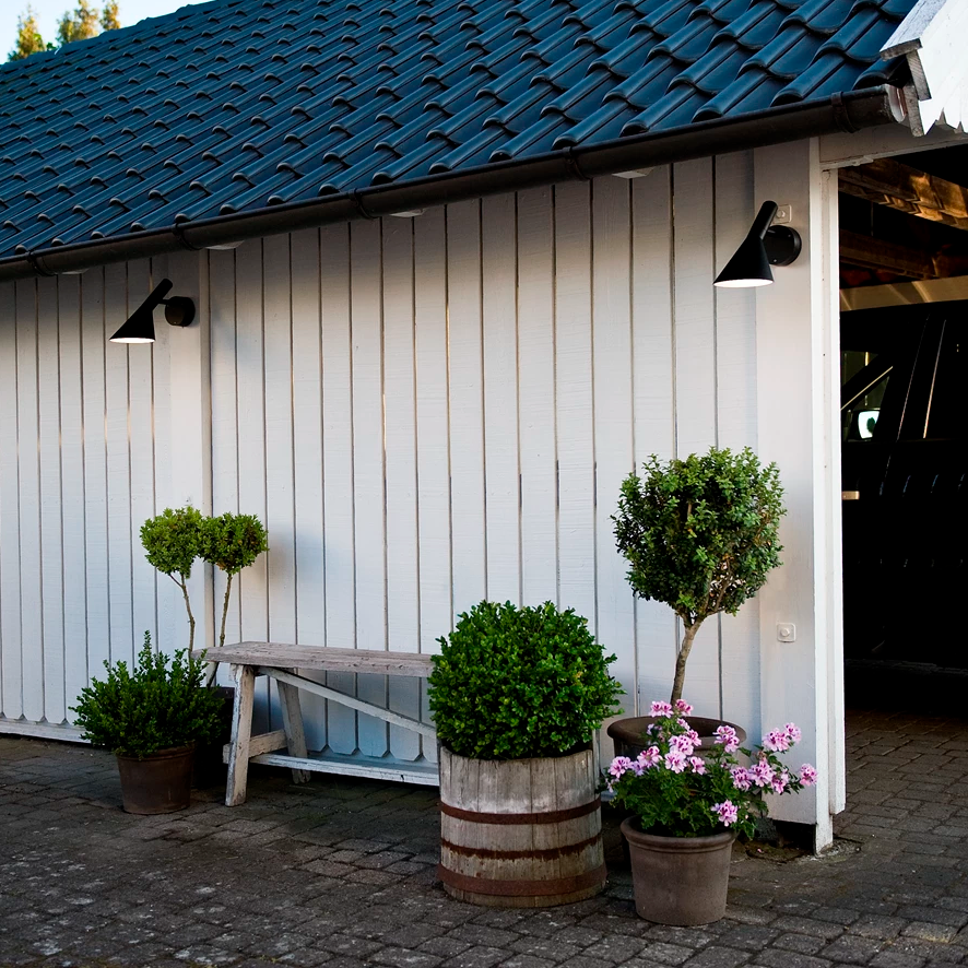 AJ 50 VÆG, 3K LED SORT STRUKTUR