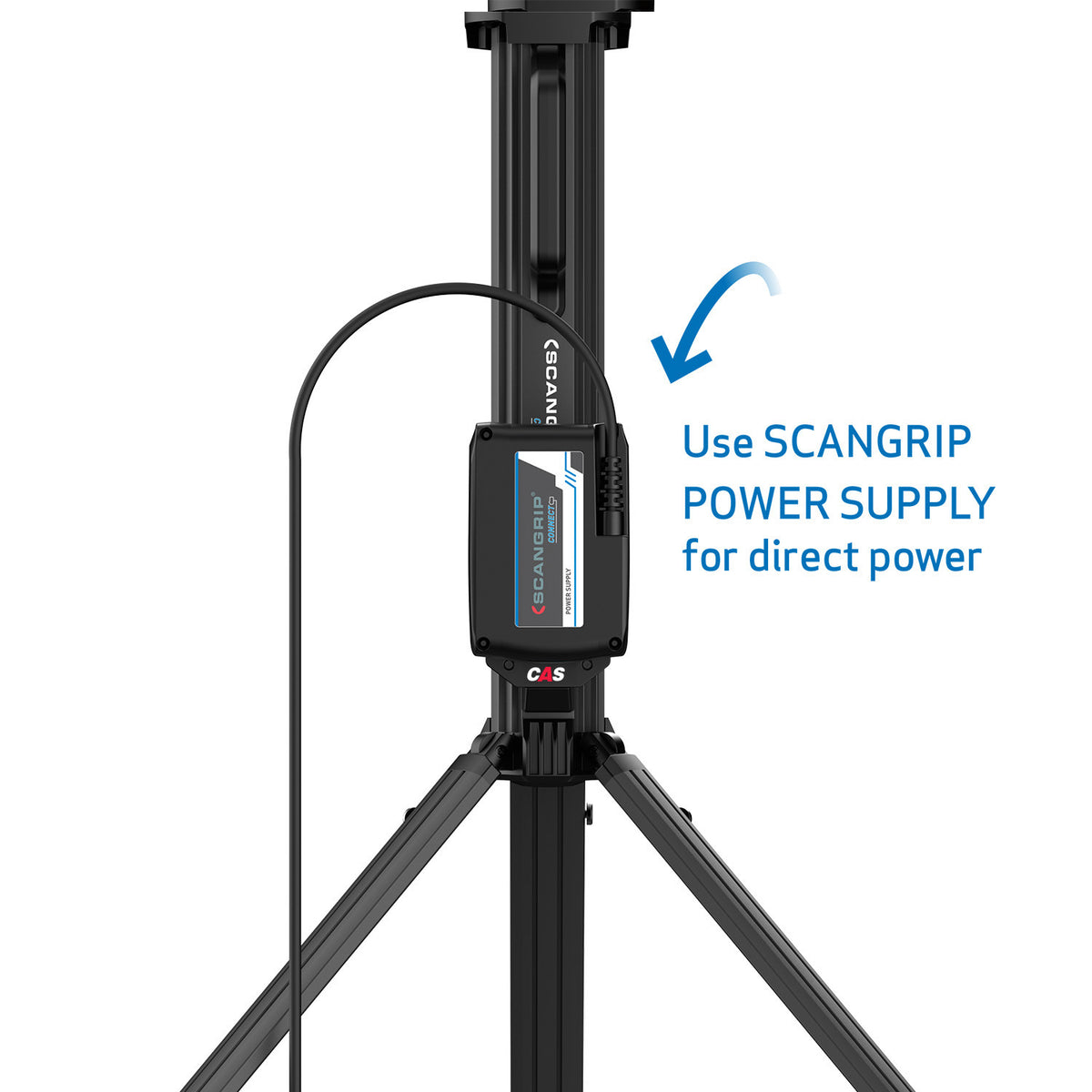 Scangrip arbejdslampe TOWER 8 CONNECT på trefod