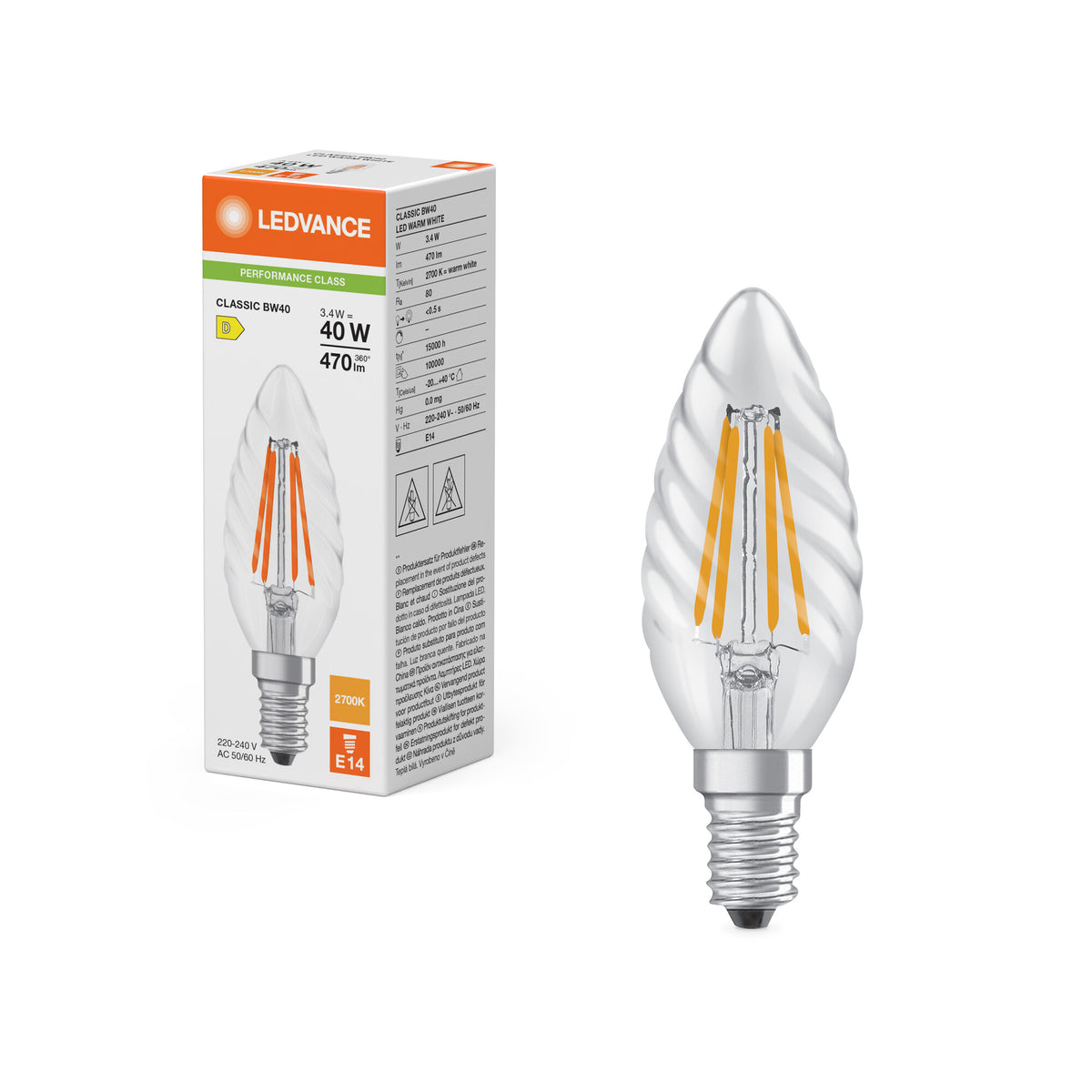 KER FIL 40 3,4W 827 E14