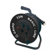 Gripo kabeltromle, 230 V, 33 m