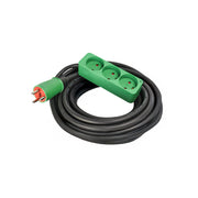 Blue Electric kabelsæt med 3-stikdåse, 3x1,5mm², 10 m