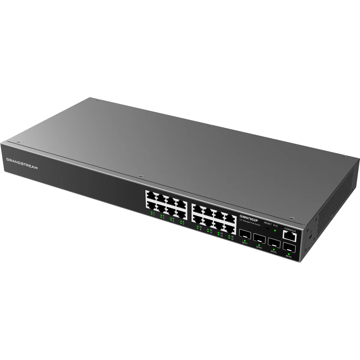 Grandstream GWN 7802P switch 16x1G 16xPoE Layer2+ 270W