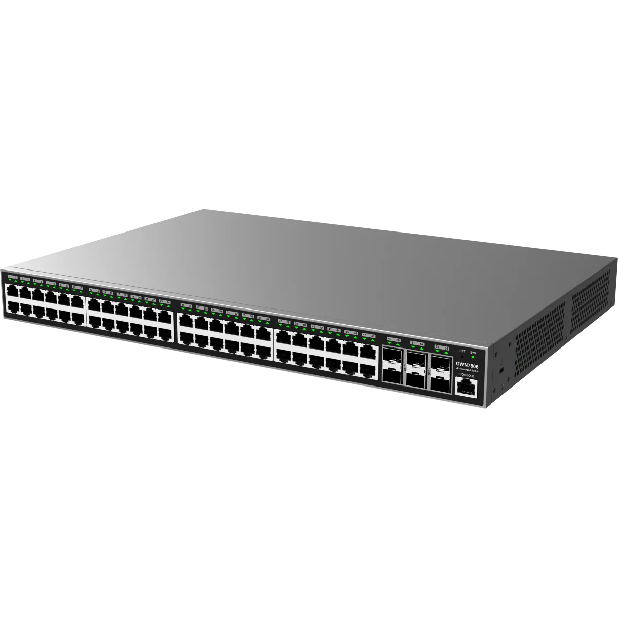 Grandstream GWN 7806P switch 48x1G 6xSFP+ 16xPoE Layer2+ 470W