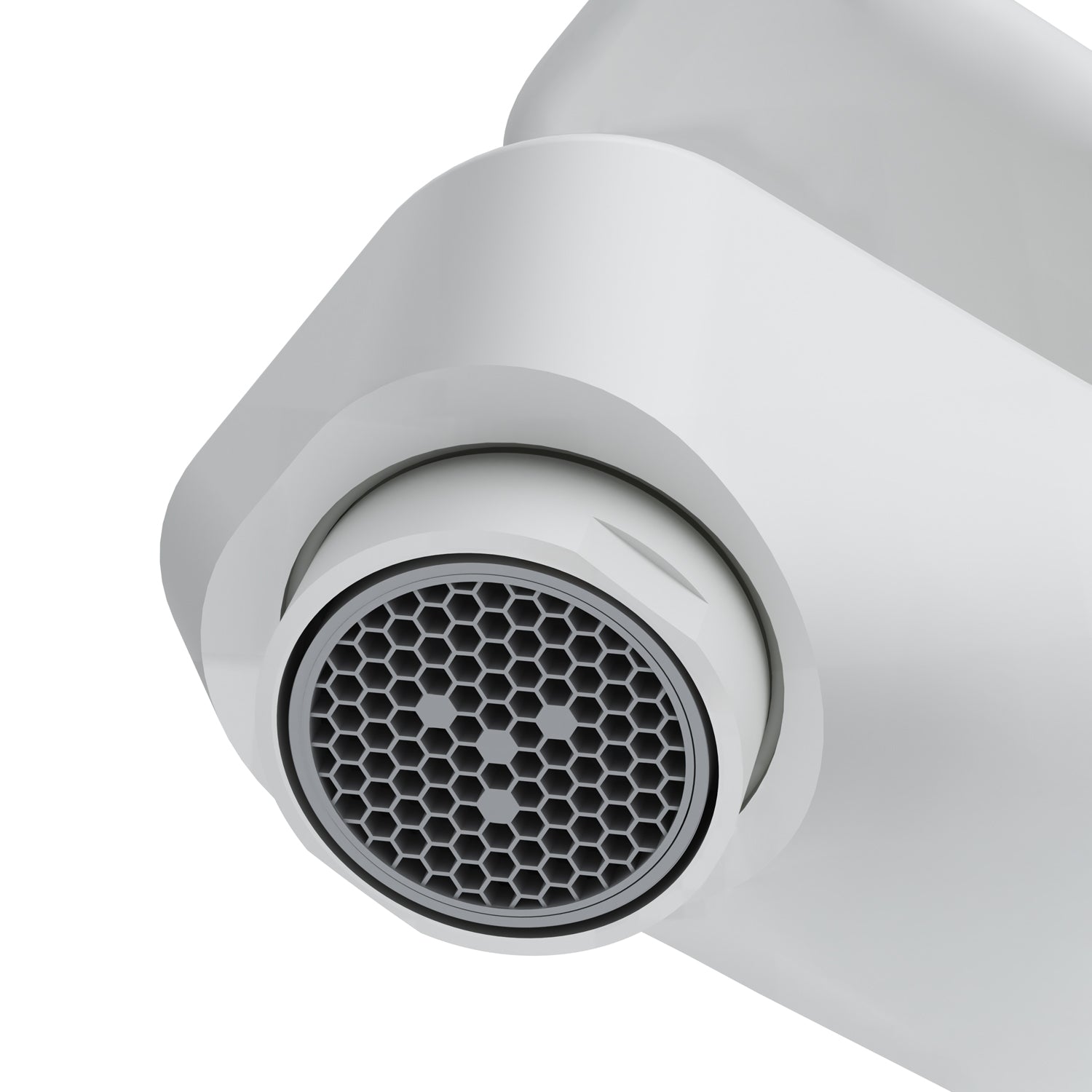 AM.PM Hit Single-lever basin mixer, white, M-size