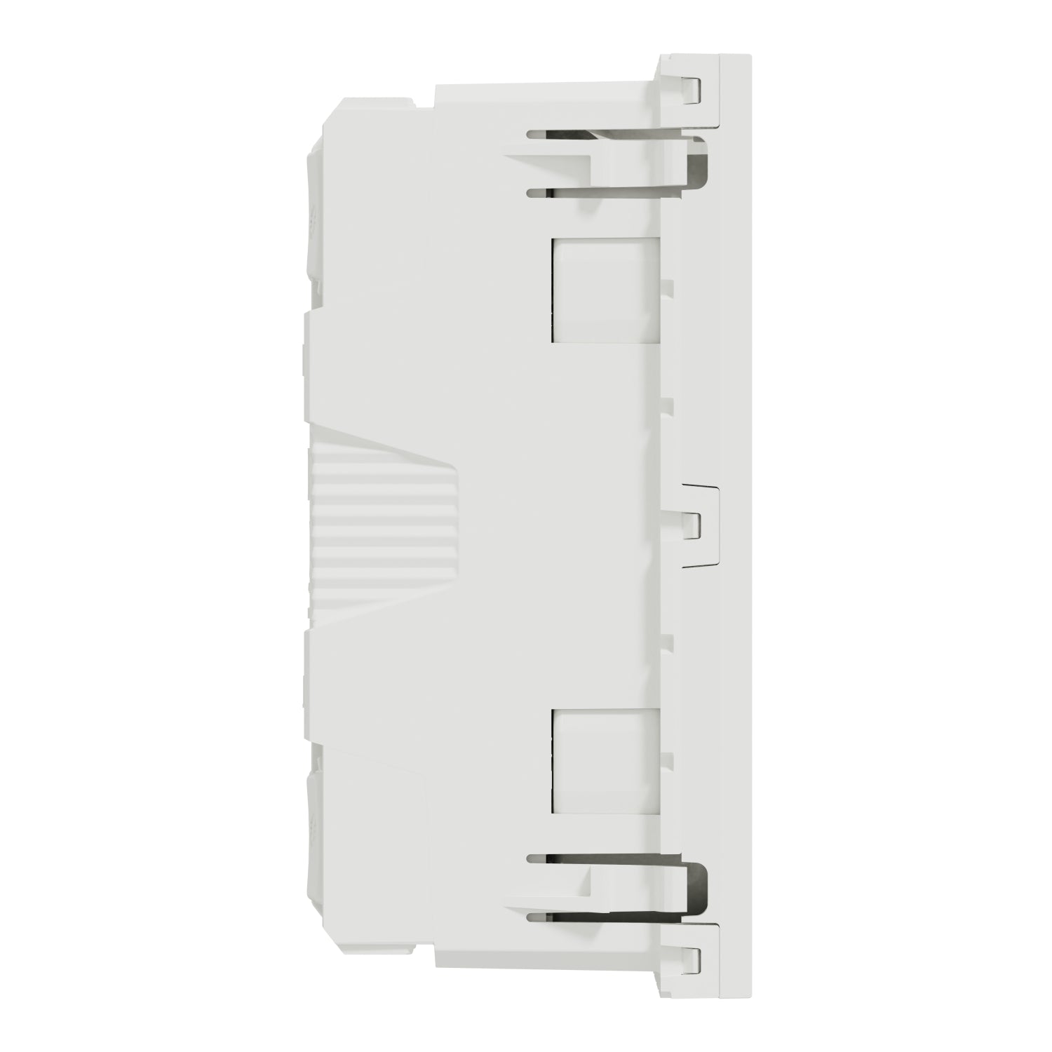 2XSCHUKO SOCKET 2P+E SCREWLESS WHITE