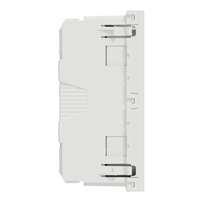 2XSCHUKO SOCKET 2P+E SCREWLESS WHITE
