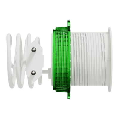 Unica Bord stikkontakt, enkelt med USB A/C, hvid