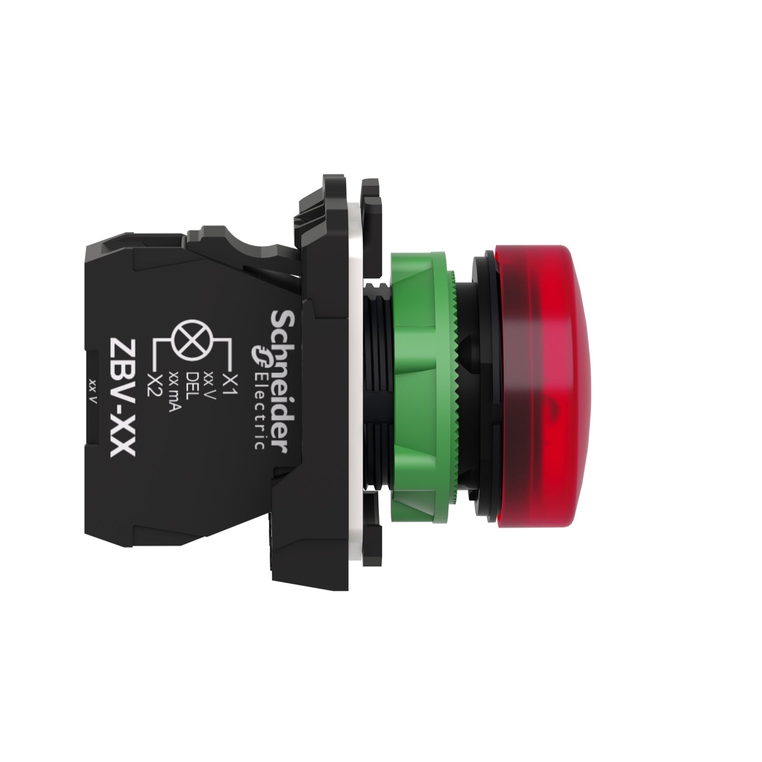 LAMPE RØD 24V AC/DC     XB5AVB4