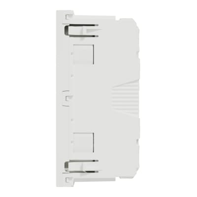 2XSCHUKO SOCKET 2P+E SCREWLESS WHITE
