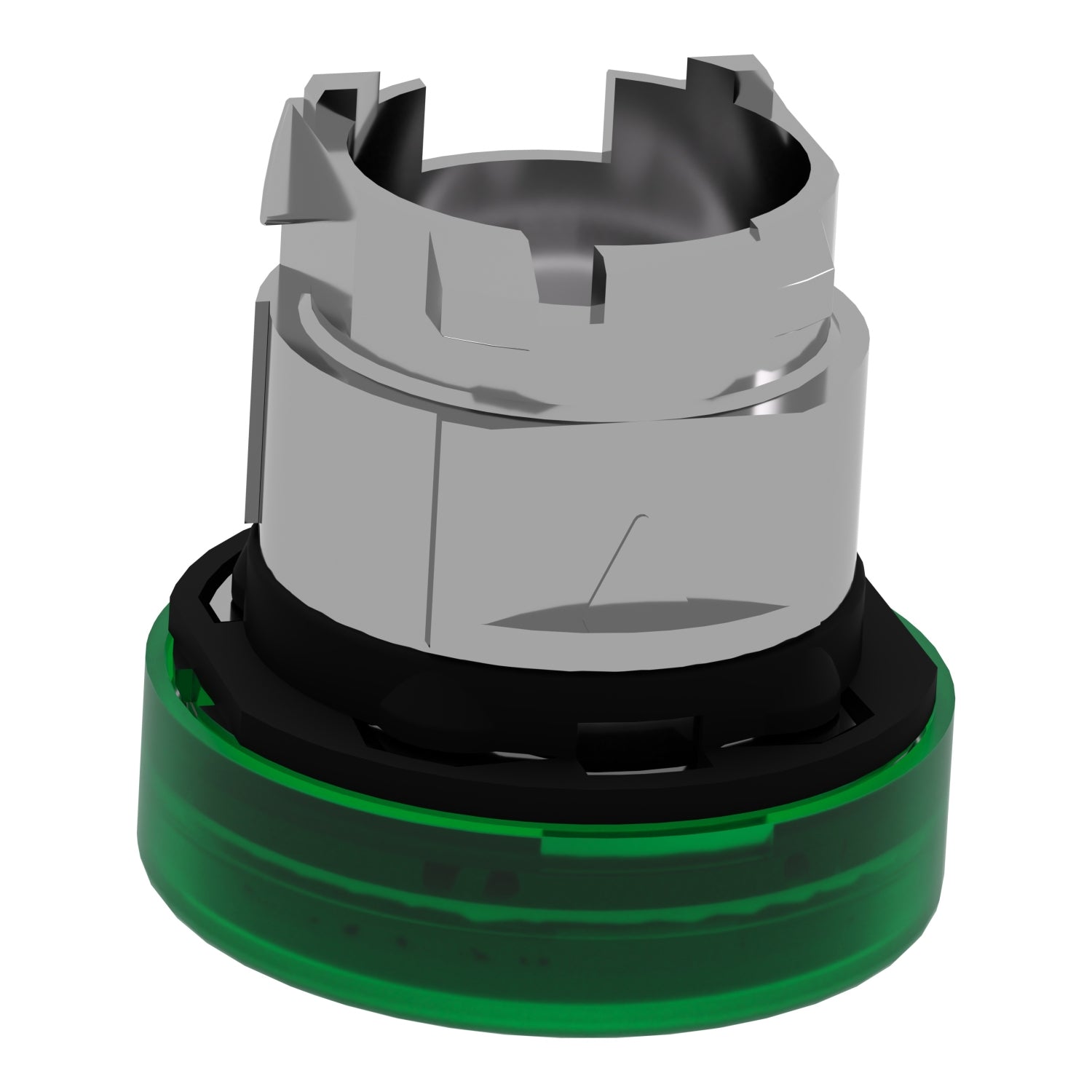 LAMPEHOVED GRØN F/LED  ZB4BV033