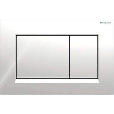 Geberit Sigma 20(Ex.30) betjeningsplade i krom/mat krom