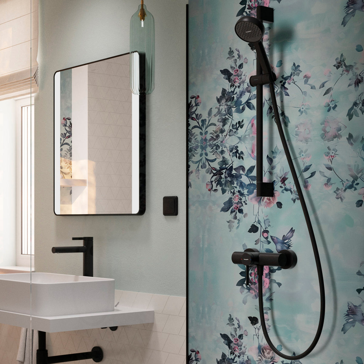 hansgrohe Activera S Brusersæt 95 1jet EcoSmart Sort