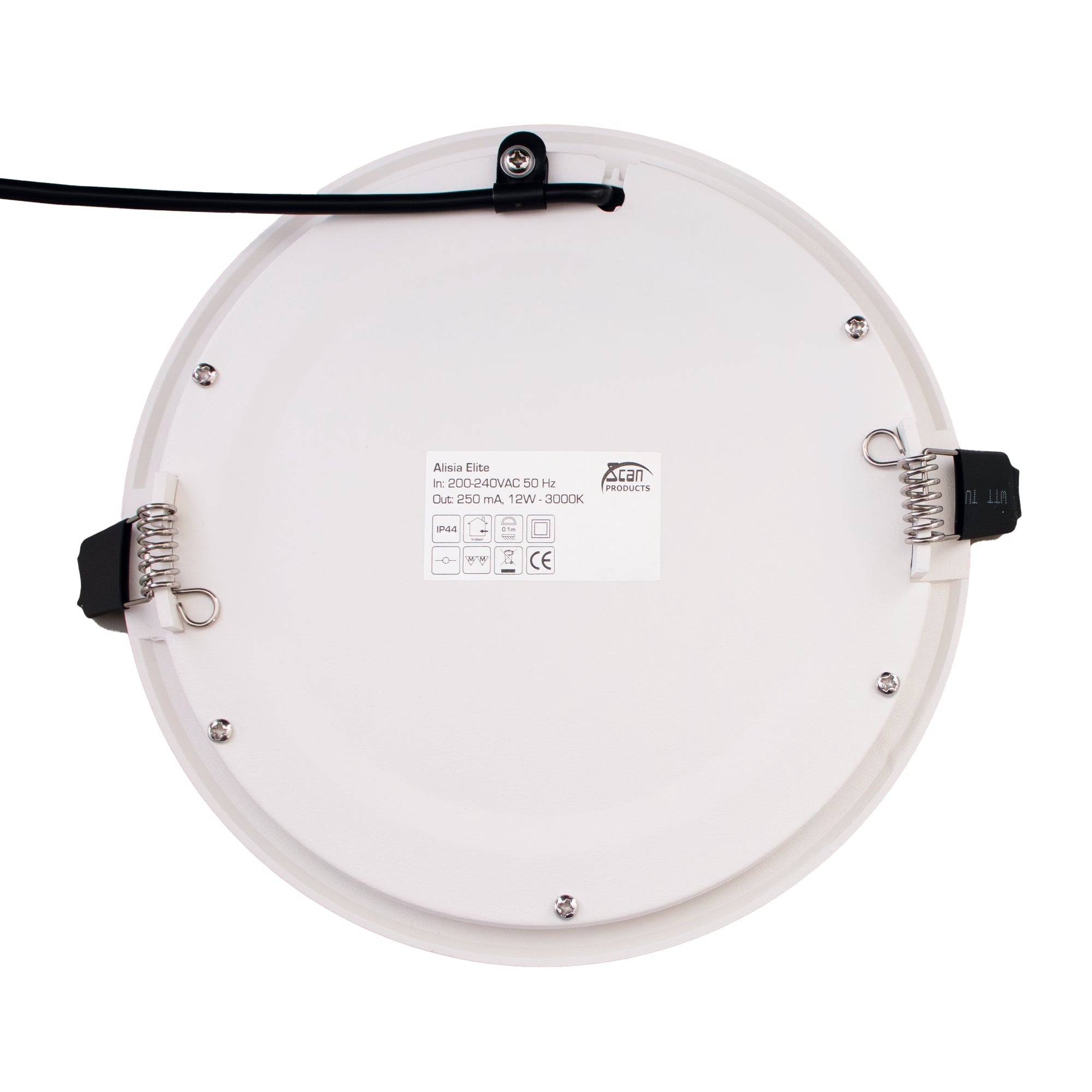 Alisia Elite Downlight ISO Mat Hvid 4000K 1350lm 18W Dæmpbar IP44