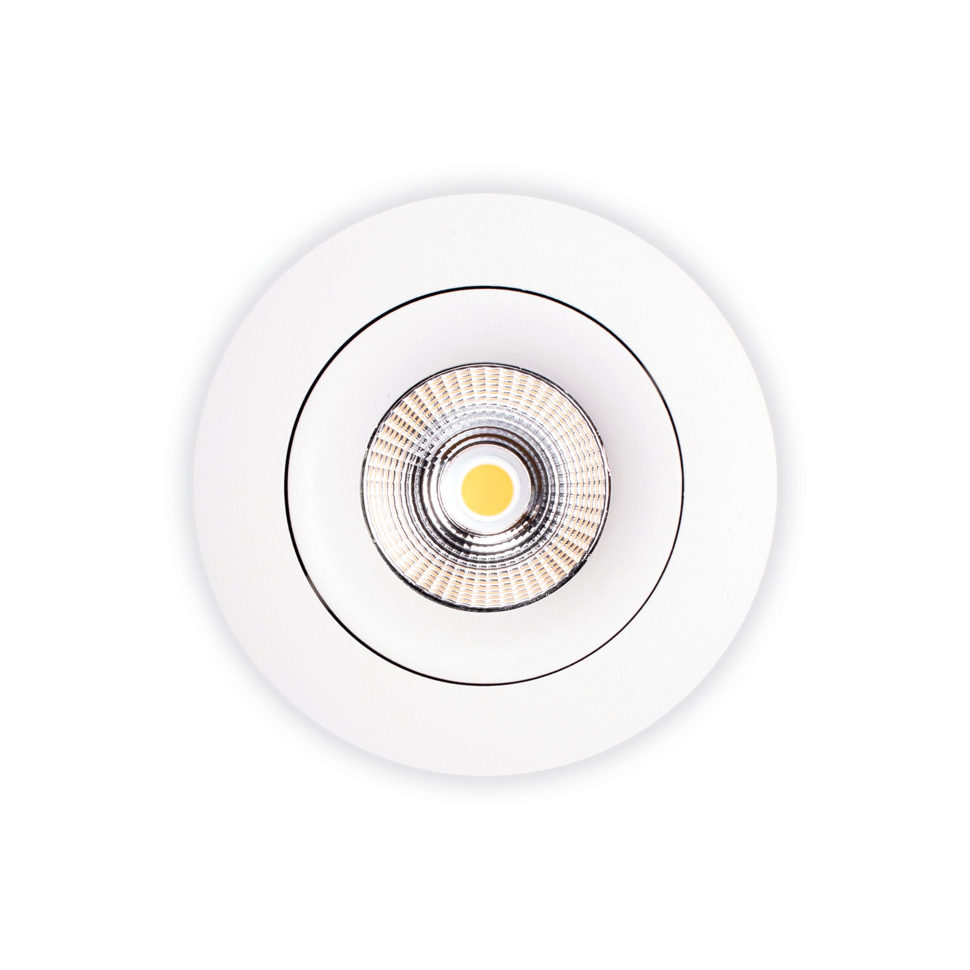 Sabina Low profile Downlight ISO Mat Hvid 2700K 400lm 5,4W Dæmpbar IP44