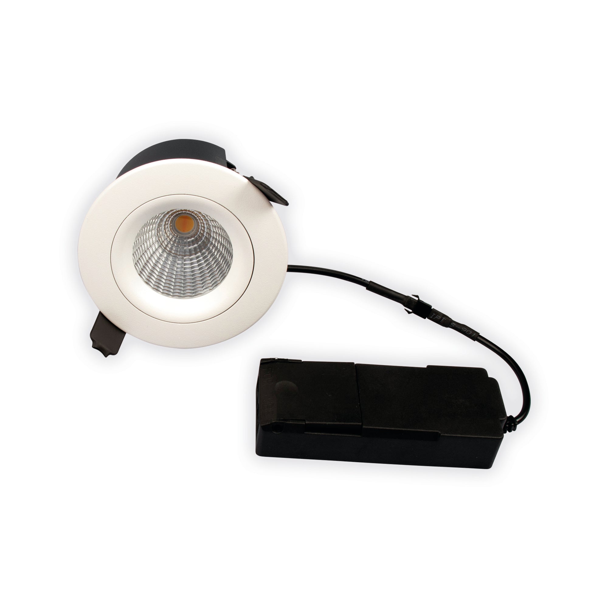 Sabina DTW Downlight ISO Mat Hvid 1800-3000K 460lm 8W Dæmpbar IP54