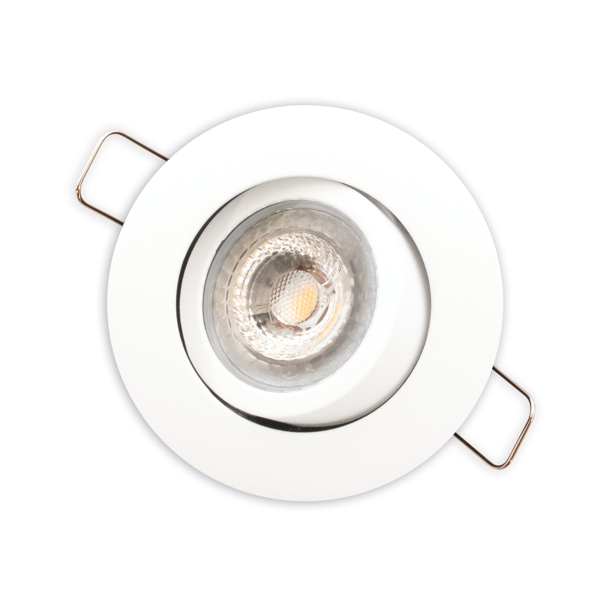 Luna Low profile 6-pack Downlight ISO Mat Hvid 2700K 350lm 6,2W Dæmpbar IP44