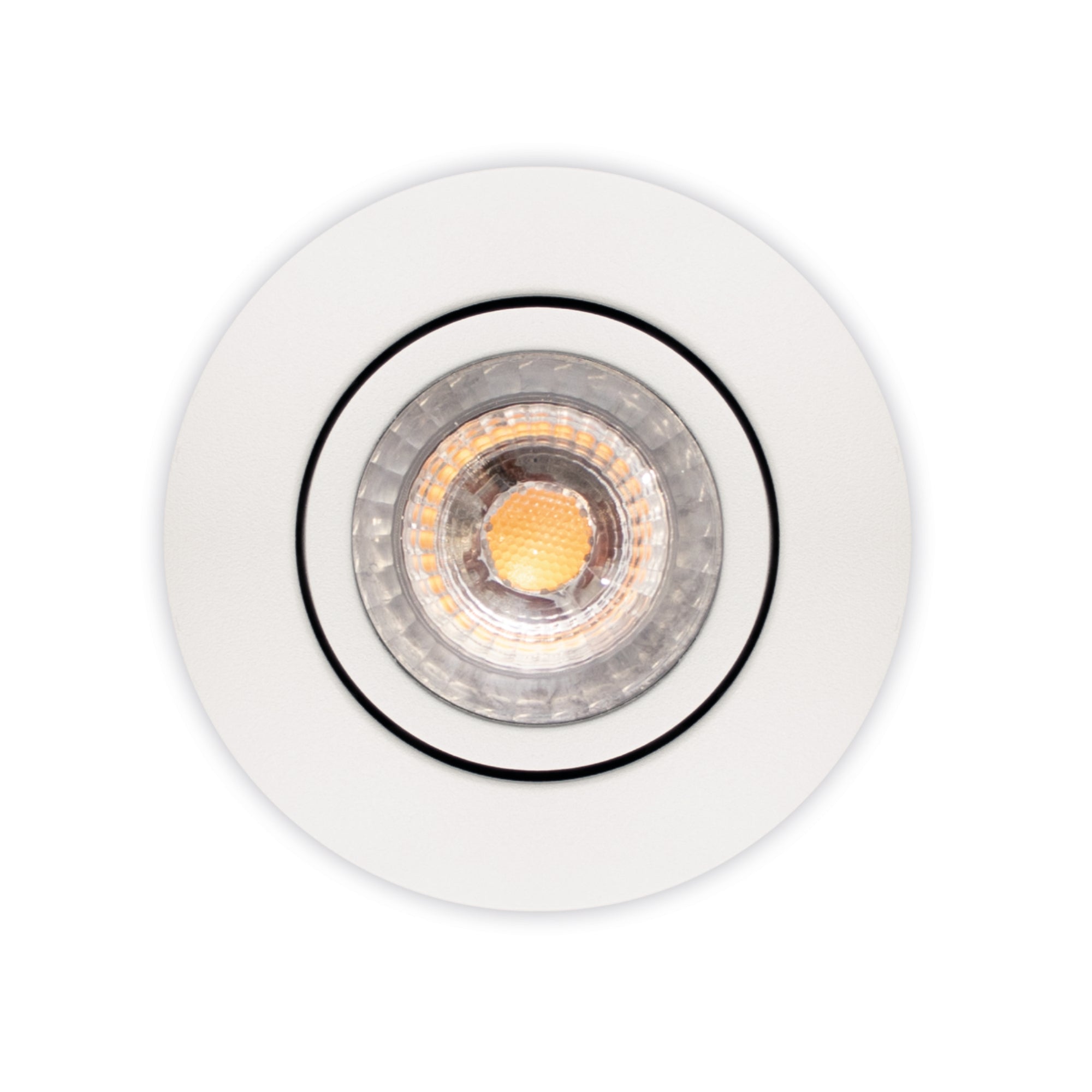 Luna Low profile 6-pack Downlight ISO Mat Hvid 2700K 350lm 6,2W Dæmpbar IP44