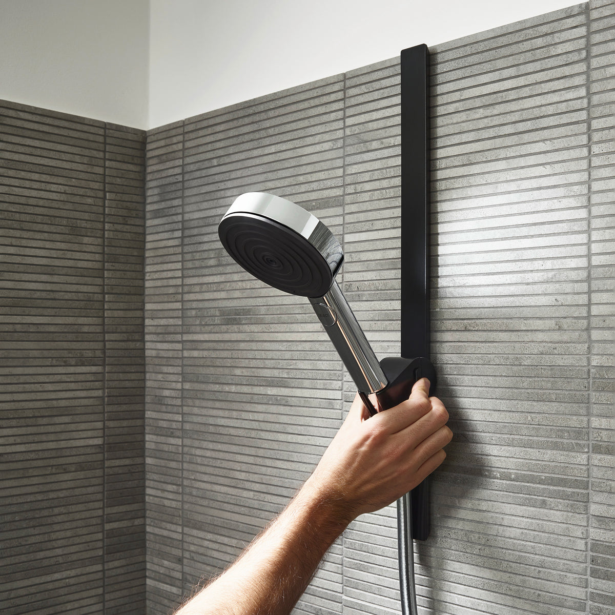 HG WALLSTORIS PUSH HÅNDBRUSERHOLDER MS