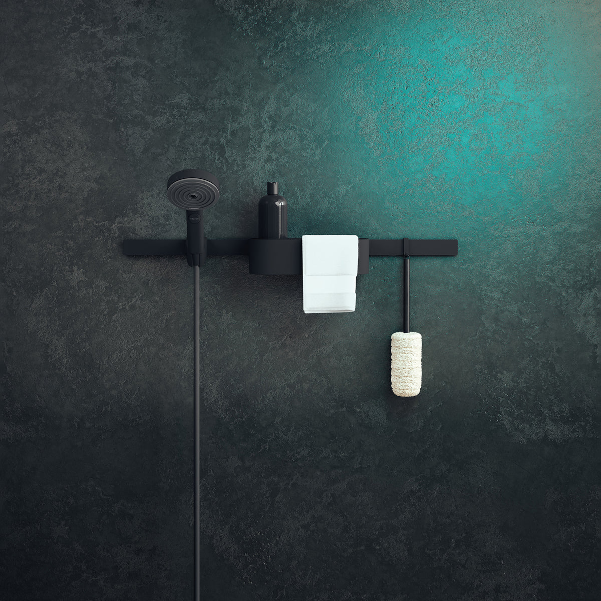 HG WALLSTORIS PUSH HÅNDBRUSERHOLDER MS