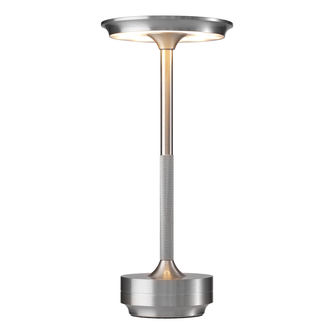 Nordic Light Skagen genopladelig LED lampe, sølv.
