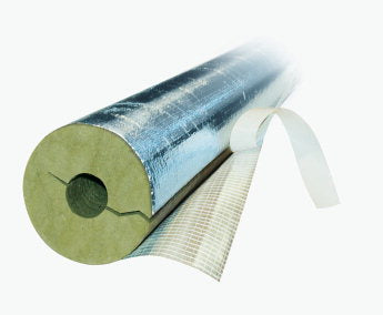 UNIV.RØRSKÅL 35X40MM M/ALUTAPE