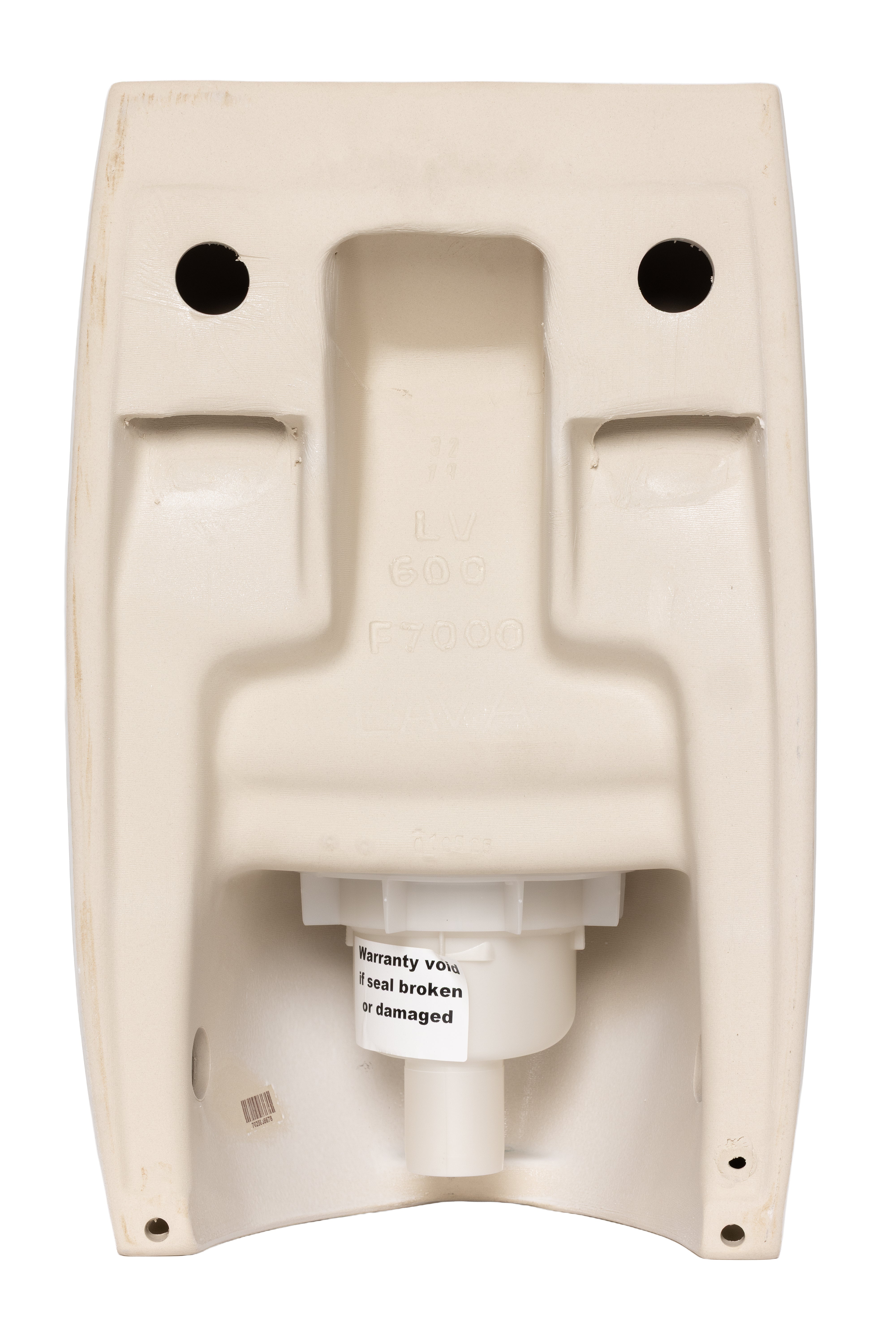 Waterless Lava vandfri urinal i stødsikkert porcelæn