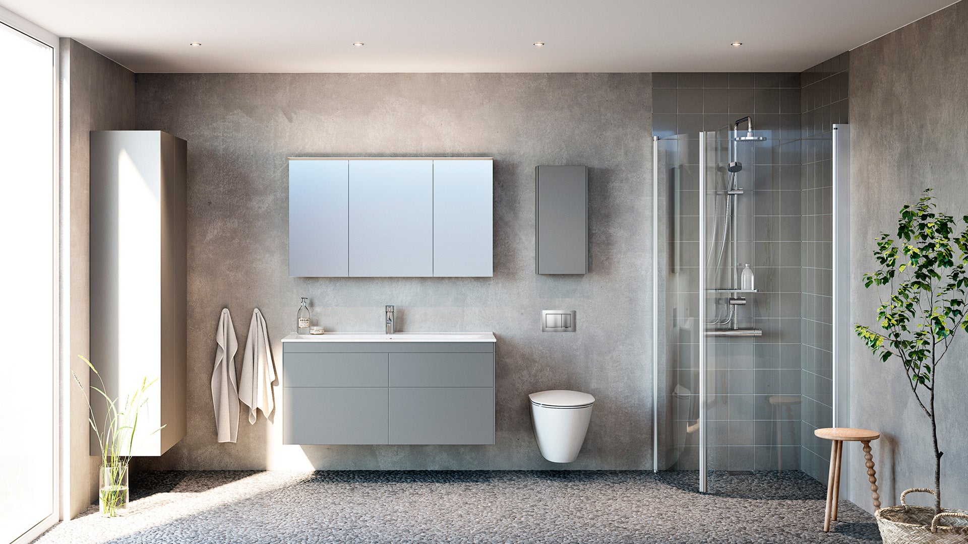 Geberit Sigma 20(Ex.30) betjeningsplade i krom/mat krom