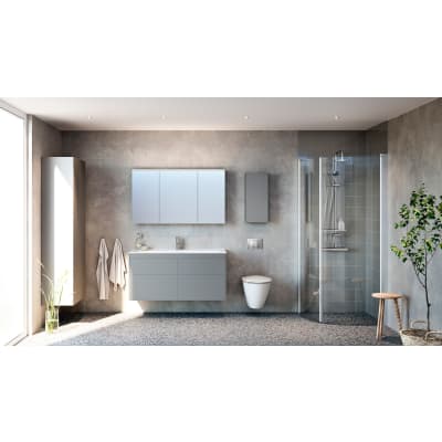 Geberit Sigma 20(Ex.30) betjeningsplade i krom/mat krom