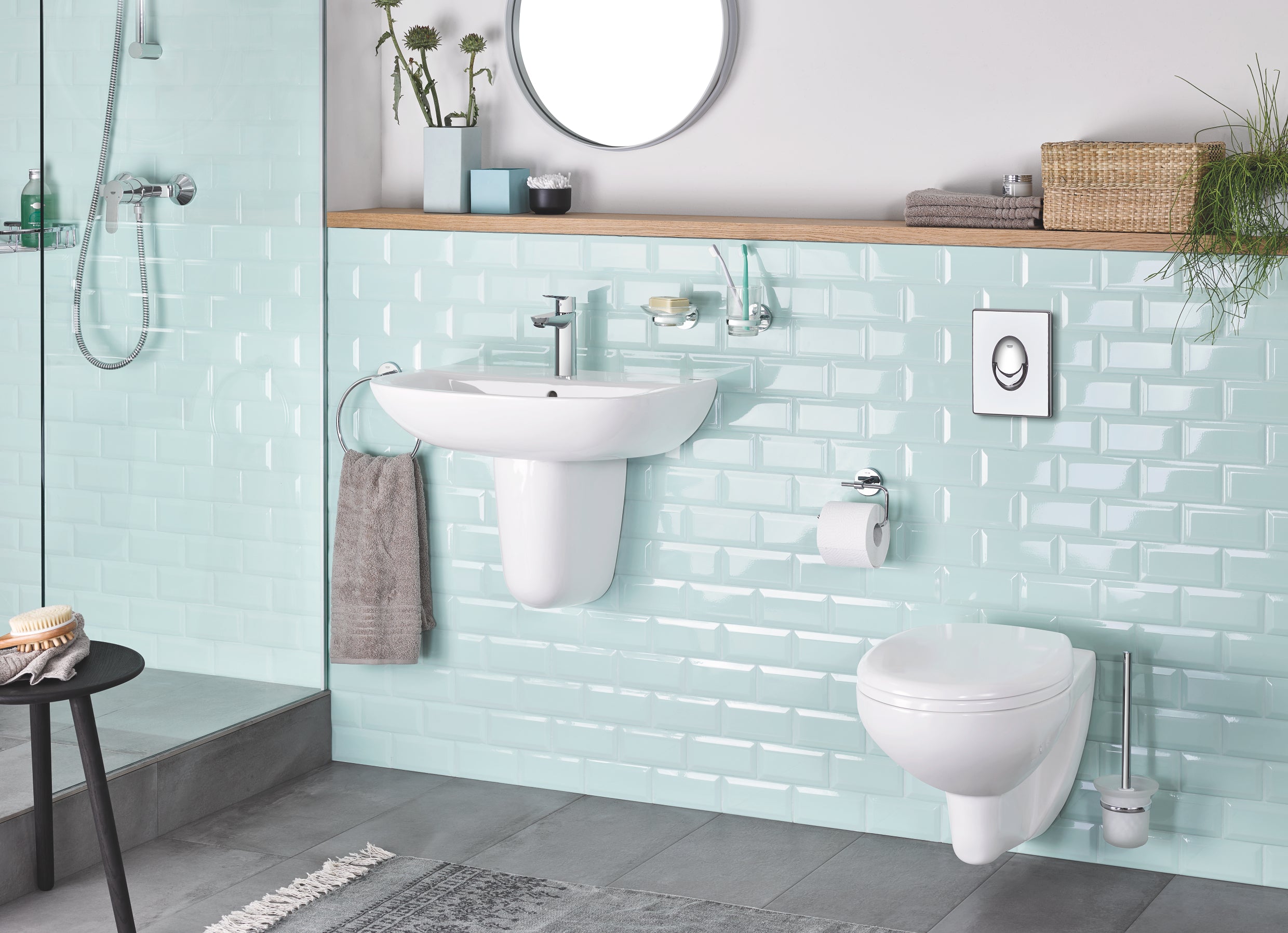 Grohe Bau Cosmopolitan toiletrulleholder