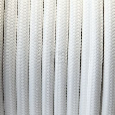 3G0,75 T70 textil hvid 25m
