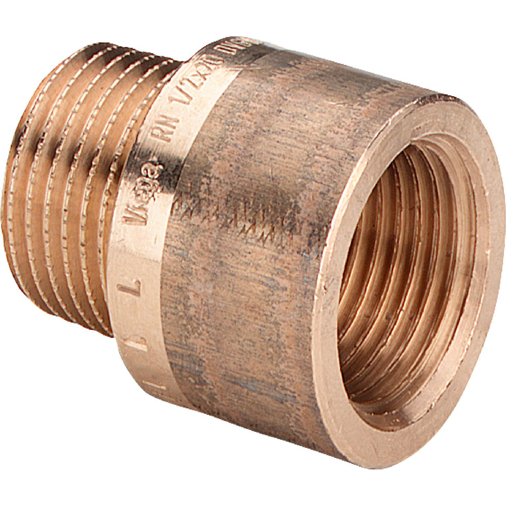1/2" x 20 mm Rødgods Silicium Bronze haneforlænger