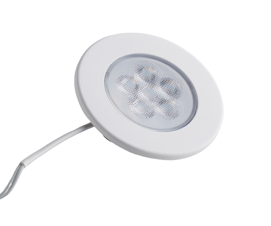 Coverring til ID-LED spot, hvid