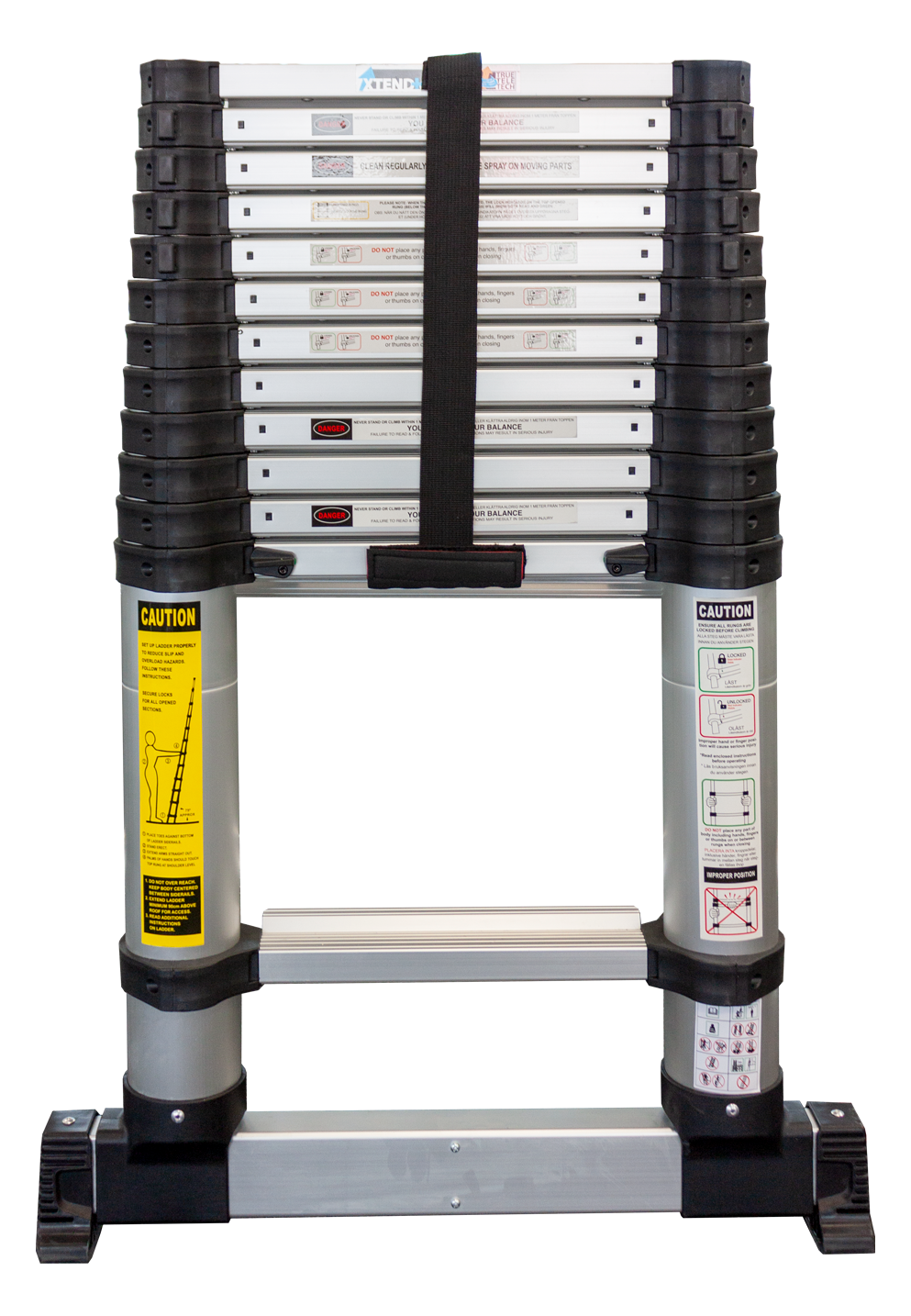 TELESKOPSTIGE PROFF 13 TRIN 3,80 M.