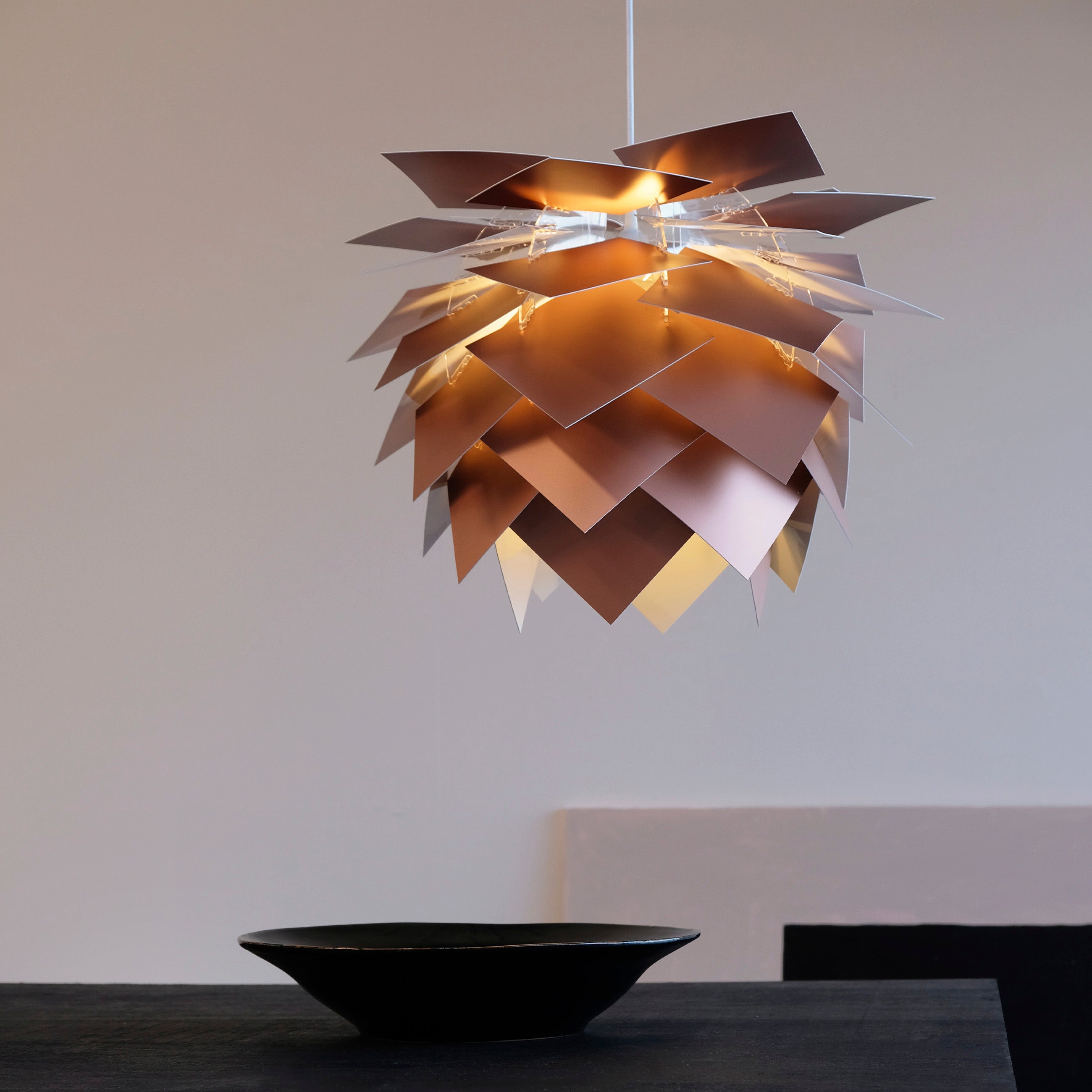 Illumin pendel, E27, Ø45cm, kobber