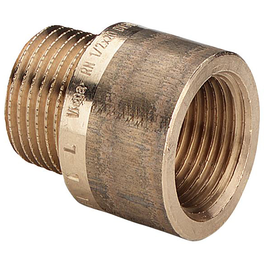 1/2" x 30 mm Haneforlænger Rødgods Silicium Bronze