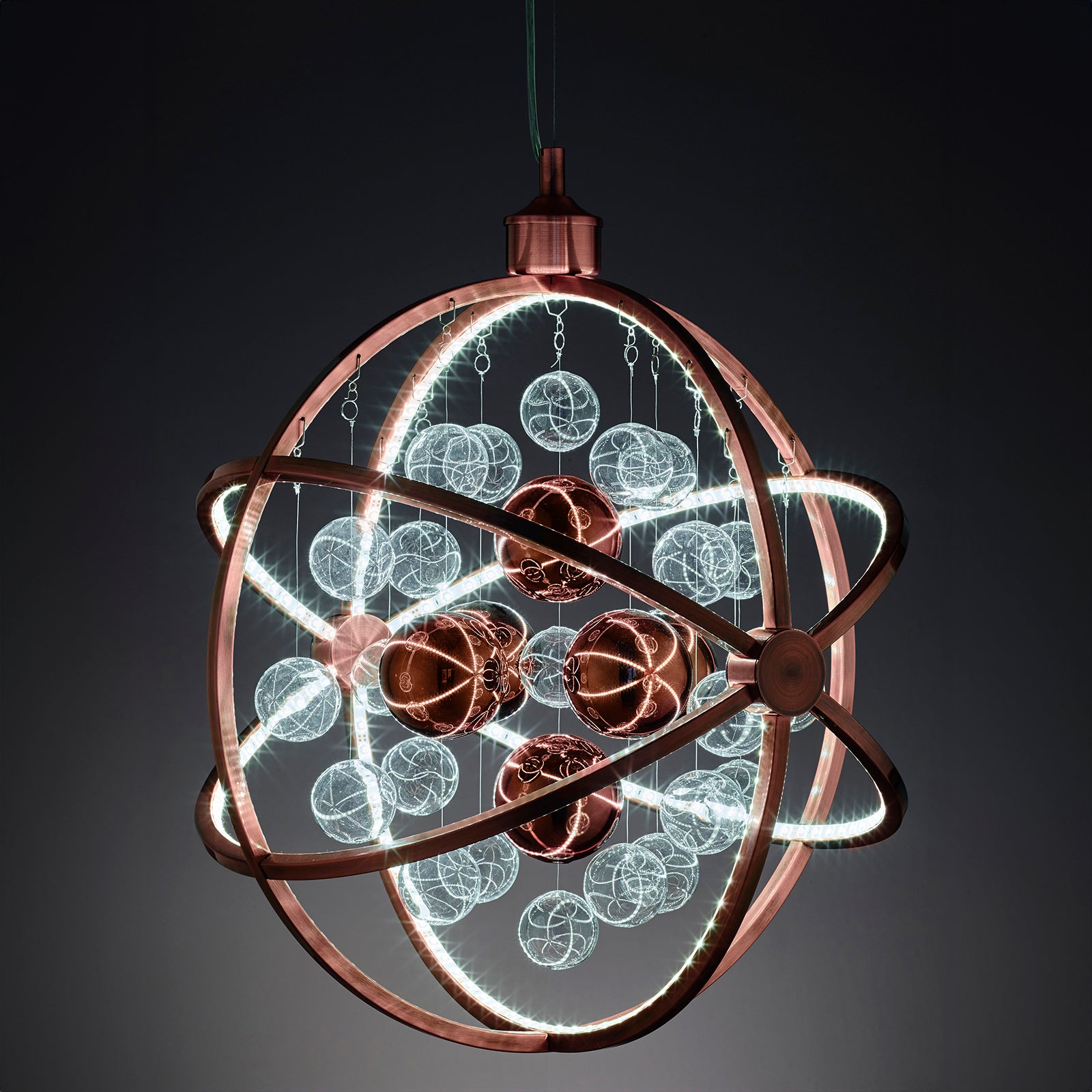 Loftlampe Galaxy 3000K Kobber